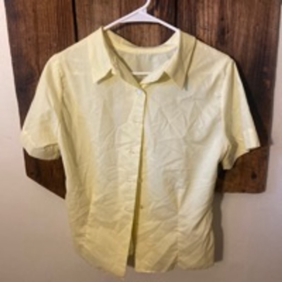 Vintage Women's Dutchmaid Blouse - Yellow - Size M - Picture 1 of 3